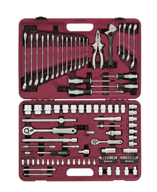  Набор инструмента универсальный 1/4", 1/2"DR, 101 предмет Thorvik купить