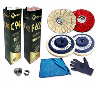  Набор для полировки нержавеющей стали GTool Inox Polishing Kit купить