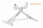 Устройство для поддержки свободного конца трубы RITMO ROLLER HS ROLLER 250