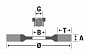Щетка дисковая Д180*15*M14, ворс корд латунир-я сталь 0,27, OSBORN