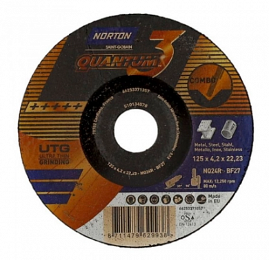  Norton Quantum 3 Combo 125x4.2x22.23 мм купить