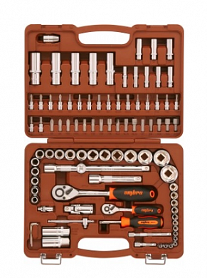  Набор инструмента универсальный 1/4", 1/2"DR, 94 предмета Ombra купить