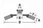 Щетка коническая жгутовая Д150*M14, ворс сталь 0,50, SIT