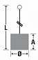 Щетка ерш Д30*100*300 с хв-м + кольцо, ворс гофр латунь 0,20