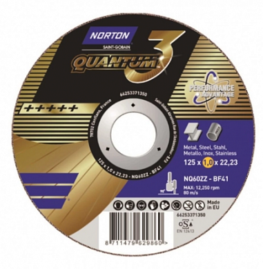  Norton Quantum 3 125х0.8х22.23 мм купить
