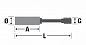 Щетка ерш Д40*100*160, ворс прямая сталь 0,30, посадка 1/2" резьба BSW, OSBORN