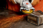 3M™ Cubitron™ II Гибкий Зачистной Круг, T27, 125 мм x 3 мм x 22 мм, 36+, 200 шт./уп. + 8 оправок