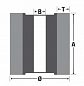 Щетка LD 85 для Festool, Д150*85*16-30, ворс гофр латунир-я сталь 0,30