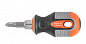 Отвертка стержневая двусторонняя ROUND GRIP, РН2,SL6x38 мм Ombra